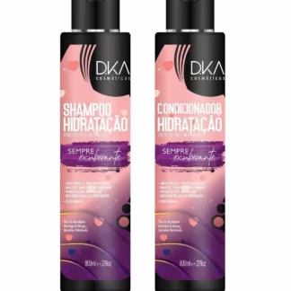 Kit Hidratação- Sempre Exuberante - Shampoo + Condicionador DKA 800ml.