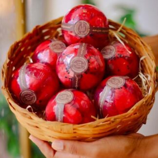 Sabonete Esfera Morango 180g – Rhana