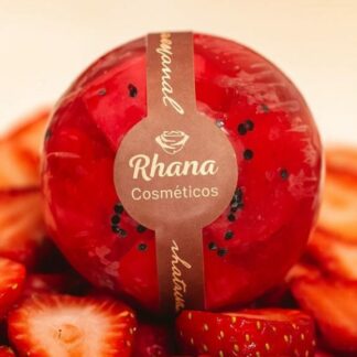 Sabonete Esfera Morango 180g – Rhana