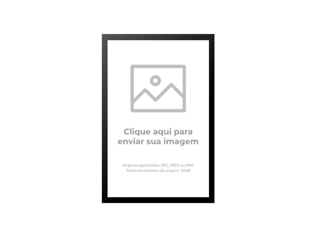 Quadro Personalizado Vertical – Moldura tradicional