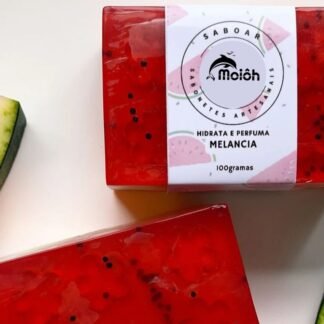 Sabonete de Melancia - Hidrata e Perfuma - Moioh