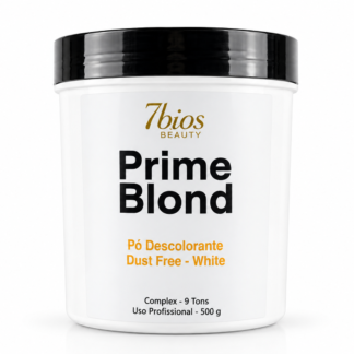 Pó Descolorante Prime Blond Branco - 500 g - 7Bios