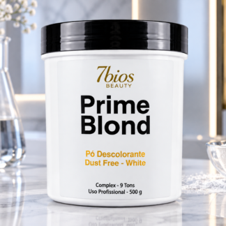 Pó Descolorante Prime Blond Branco - 500 g - 7Bios